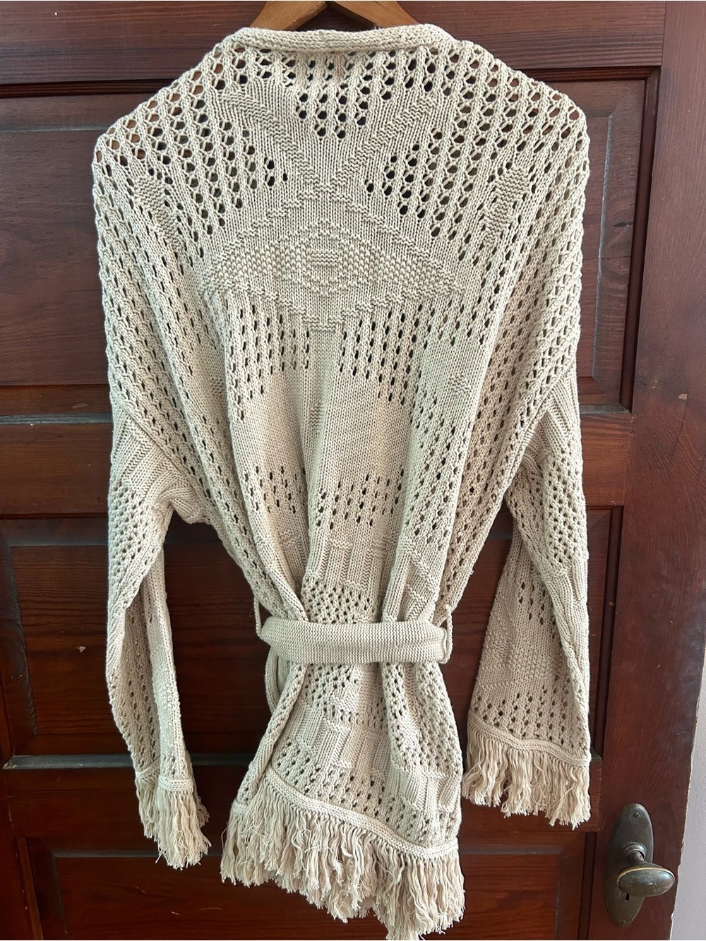 Anthropologie MISA Los Angeles Remi Fringed Cardigan🔥🔥New WithOUT Tags🔥🔥Sz Large - Picture 8 of 12